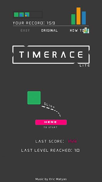 Скачать взломанную Timerace Lite [МОД безлимитные деньги] на Андроид - Версия 0.6.6 apk