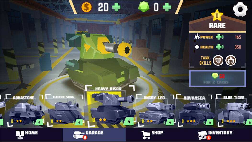 Скачать взломанную Stickman Tank Battle [МОД много монет] на Андроид - Версия 0.3.4 apk