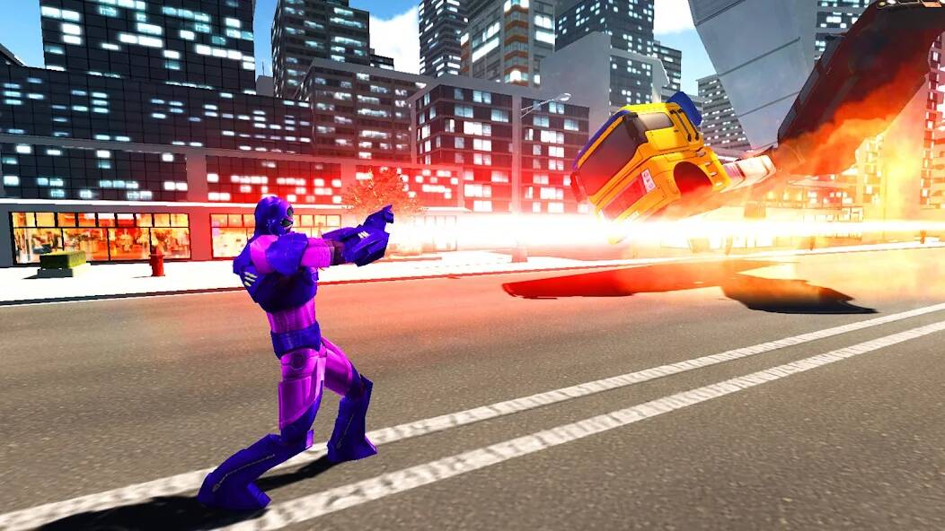 Скачать взломанную Super city hero:Iron Hero War [МОД безлимитные деньги] на Андроид - Версия 0.8.4 apk
