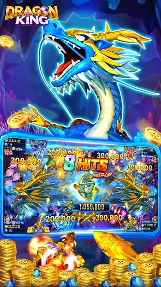 Скачать взломанную Dragon King:fish table games [МОД открыто все] на Андроид - Версия 2.8.5 apk