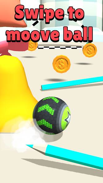 Скачать взломанную Шарик Катится - Going Ball 3d [МОД открыто все] на Андроид - Версия 1.2.8 apk