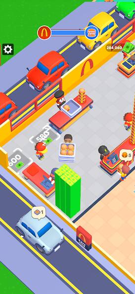 Скачать взломанную My Burger Shop Games [МОД много монет] на Андроид - Версия 2.7.8 apk