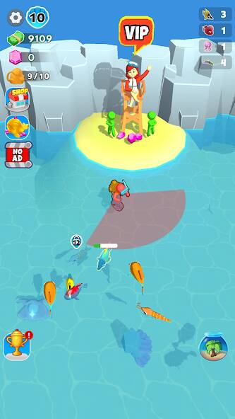 Скачать взломанную Aquarium Land - Fishbowl World [МОД безлимитные деньги] на Андроид - Версия 1.1.7 apk