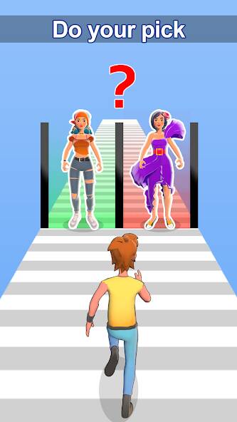 Скачать взломанную girl run веселая беговая игра [МОД много монет] на Андроид - Версия 0.8.6 apk
