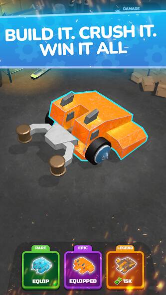 Скачать взломанную Scrap Robot Fighting [МОД открыто все] на Андроид - Версия 1.8.8 apk