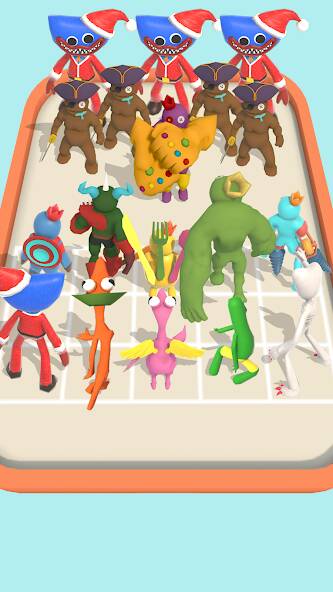 Скачать взломанную Merge Rainbow: 3D Run [МОД безлимитные деньги] на Андроид - Версия 1.8.1 apk