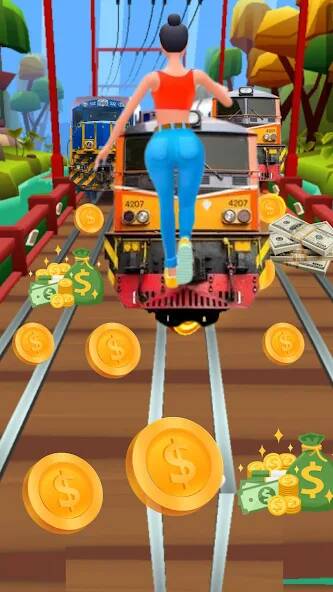 Скачать взломанную Subway 3d Rush Runner Game [МОД много монет] на Андроид - Версия 0.5.8 apk