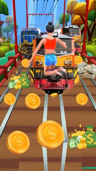 Скачать взломанную Subway 3d Rush Runner Game [МОД много монет] на Андроид - Версия 0.5.8 apk