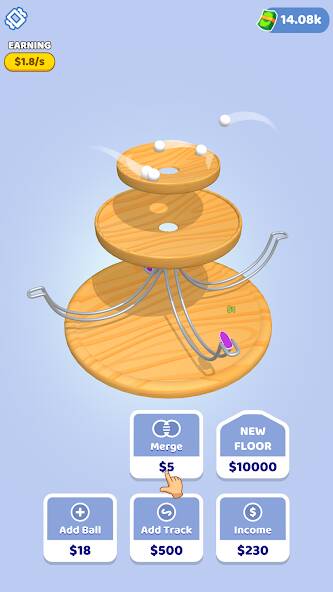 Скачать взломанную Spinning Balls [МОД безлимитные деньги] на Андроид - Версия 0.4.9 apk
