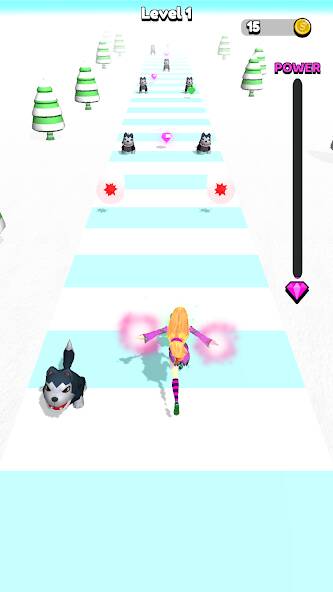 Скачать взломанную Power Girl 3D [МОД открыто все] на Андроид - Версия 2.9.4 apk