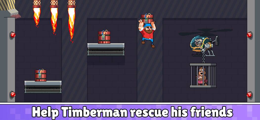 Скачать взломанную Timberman The Big Adventure [МОД безлимитные деньги] на Андроид - Версия 1.4.3 apk