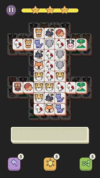 Скачать взломанную Match 3 Animal - Zen Puzzle [МОД безлимитные деньги] на Андроид - Версия 1.1.8 apk