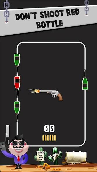 Скачать взломанную Стрельба из бутылок VS Gun [МОД много монет] на Андроид - Версия 2.7.4 apk