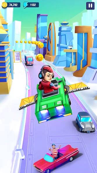 Скачать взломанную Mini Car Runner - Racing Games [МОД открыто все] на Андроид - Версия 0.2.3 apk