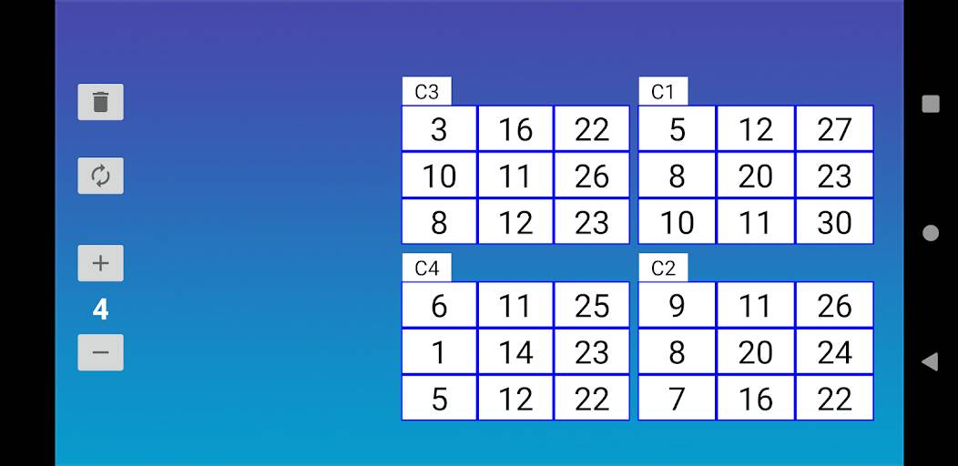 Скачать взломанную Bingo RS Cards [МОД безлимитные деньги] на Андроид - Версия 2.4.7 apk