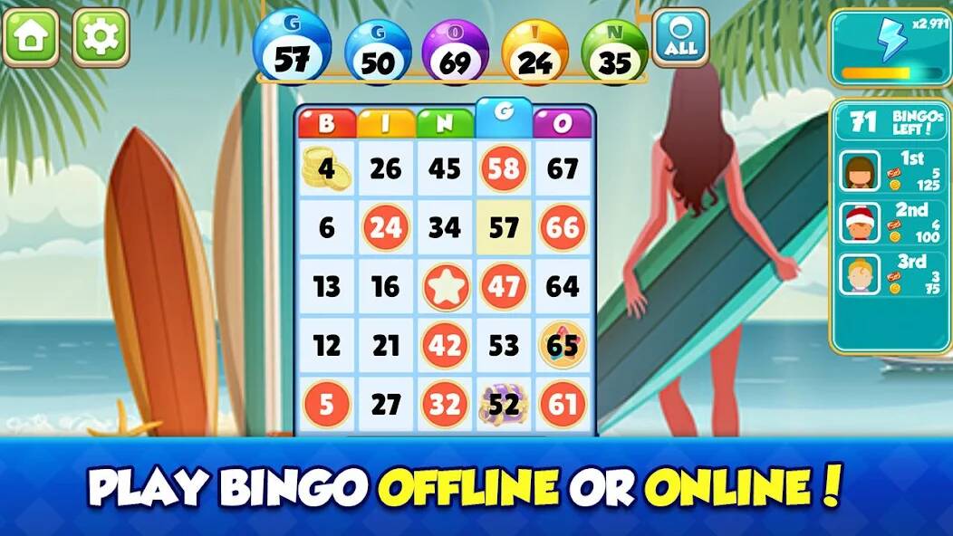 Скачать взломанную Bingo bay : Family bingo [МОД безлимитные деньги] на Андроид - Версия 0.4.6 apk