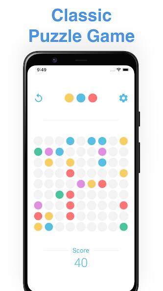 Скачать взломанную Color Lines [МОД открыто все] на Андроид - Версия 2.8.1 apk