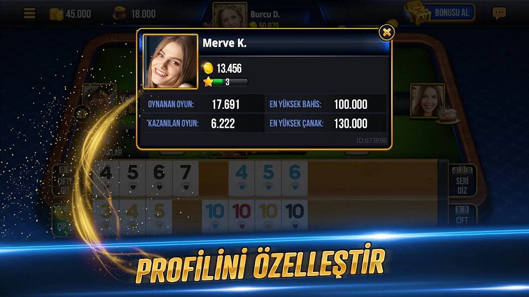 Скачать взломанную Tekel Okey - Online Çanak Okey [МОД много монет] на Андроид - Версия 1.8.7 apk