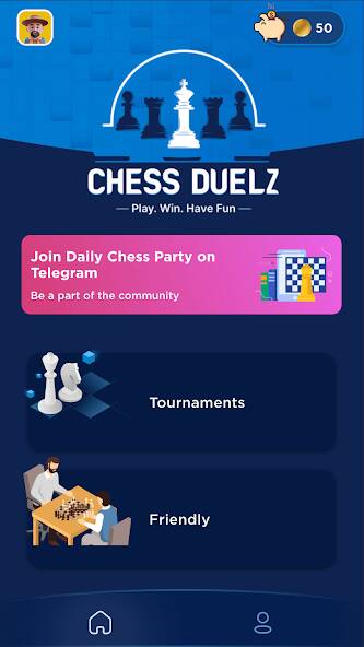 Скачать взломанную Chess Duelz - An esports app [МОД открыто все] на Андроид - Версия 0.9.7 apk