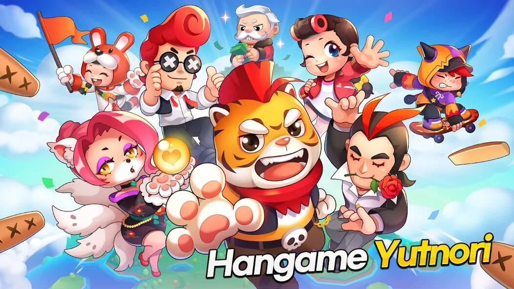 Скачать взломанную Hangame Yutnori [МОД открыто все] на Андроид - Версия 2.5.4 apk