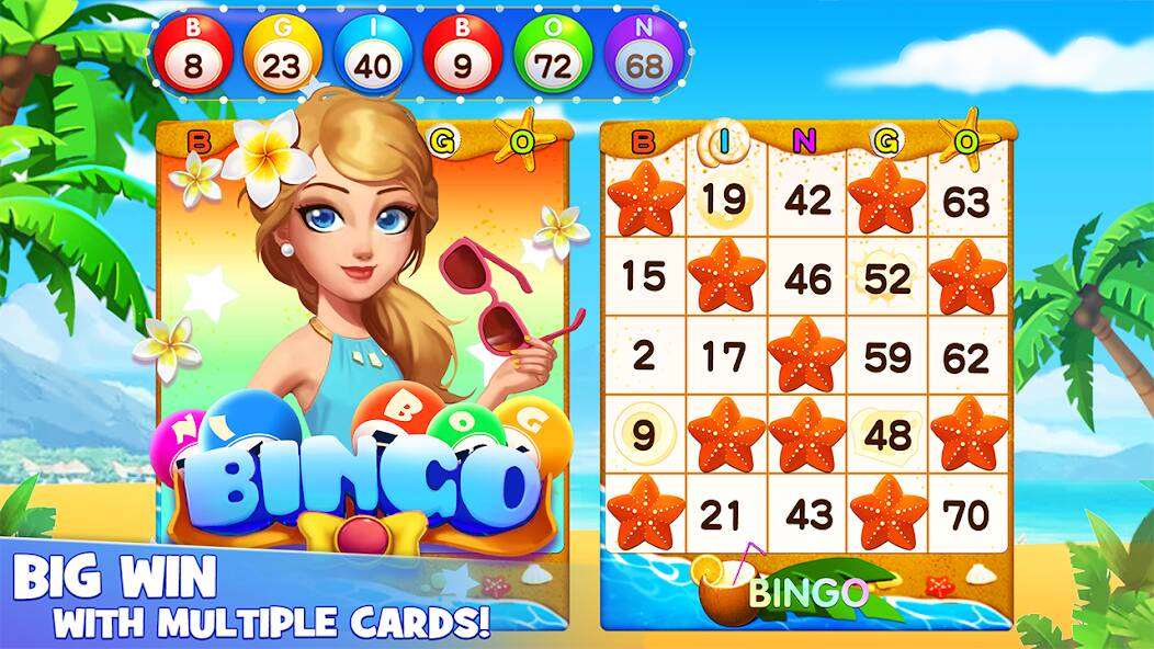 Скачать взломанную Bingo Lucky: Play Bingo Games [МОД открыто все] на Андроид - Версия 1.3.8 apk