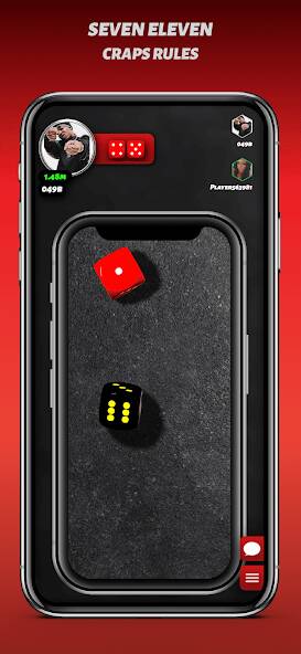 Скачать взломанную Phone Dice™ Street Dice Game [МОД безлимитные деньги] на Андроид - Версия 0.7.5 apk