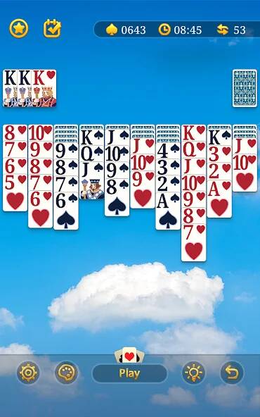Скачать взломанную Карточная Игра Пасьянс Паук [МОД открыто все] на Андроид - Версия 0.3.9 apk