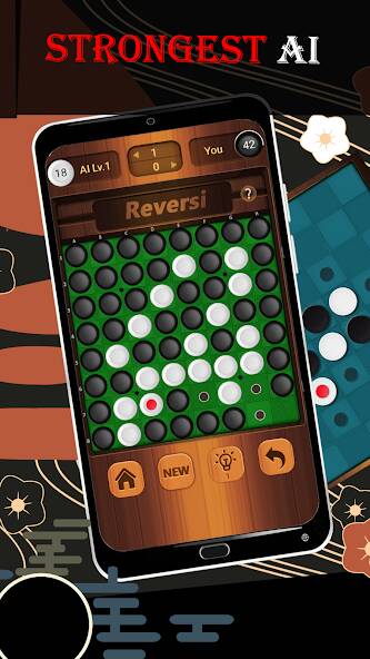 Скачать взломанную Reversi - Classic Reversi Game [МОД открыто все] на Андроид - Версия 0.8.1 apk