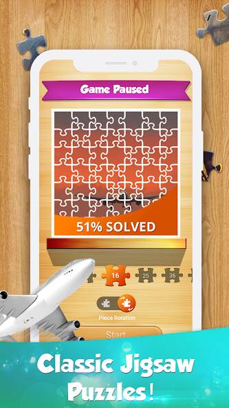 Скачать взломанную Jigsaw Go - Classic Jigsaw Puz [МОД открыто все] на Андроид - Версия 2.9.3 apk