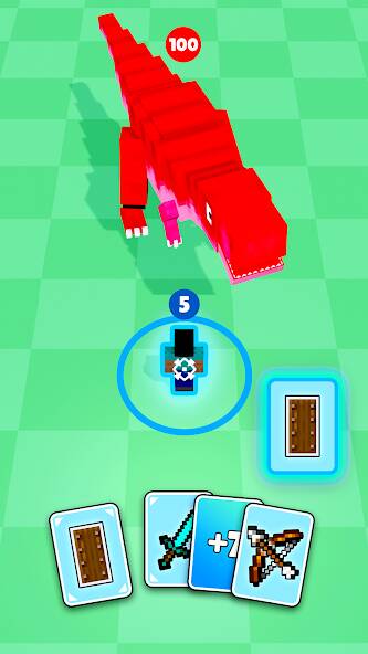 Скачать взломанную Craft Battle: Card Fight [МОД много монет] на Андроид - Версия 1.7.1 apk