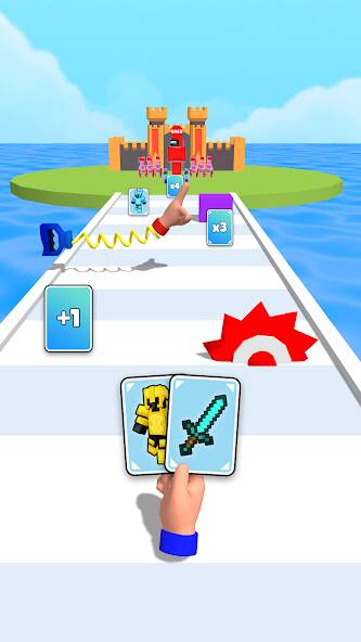 Скачать взломанную Craft Battle: Card Fight [МОД много монет] на Андроид - Версия 1.7.1 apk