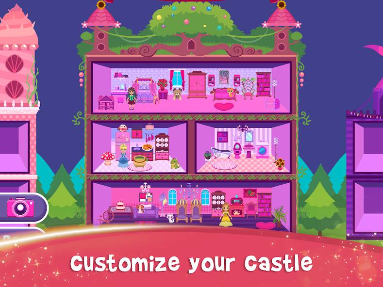 Скачать взломанную My Princess Castle: Doll Game [МОД открыто все] на Андроид - Версия 2.1.2 apk