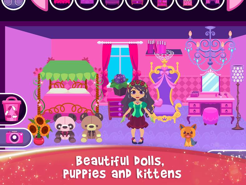 Скачать взломанную My Princess Castle: Doll Game [МОД открыто все] на Андроид - Версия 2.1.2 apk