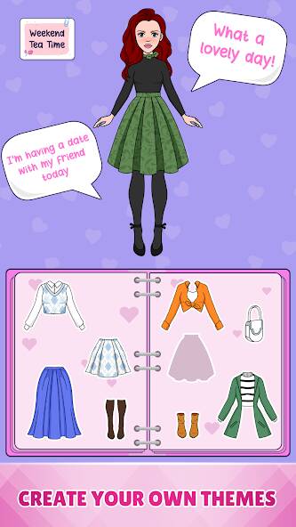 Скачать взломанную Sweet Paper Doll: Dress Up DIY [МОД безлимитные деньги] на Андроид - Версия 1.4.1 apk