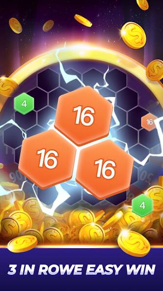 Скачать взломанную Lucky 2048: заработать монеты [МОД безлимитные деньги] на Андроид - Версия 2.1.4 apk