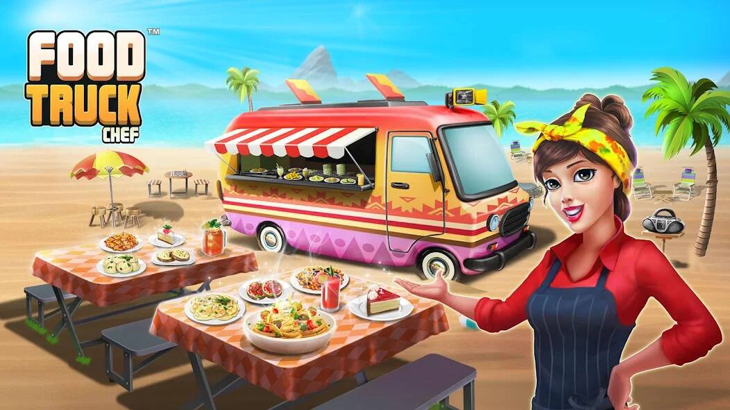 Скачать взломанную Food Truck Chef™ кухня игра [МОД много монет] на Андроид - Версия 1.5.7 apk