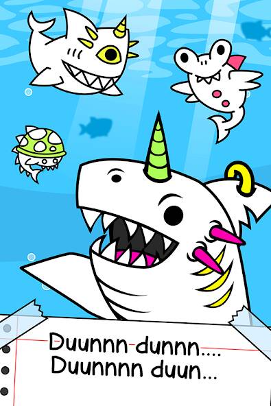 Скачать взломанную Shark Evolution: Игра про акул [МОД открыто все] на Андроид - Версия 0.8.6 apk