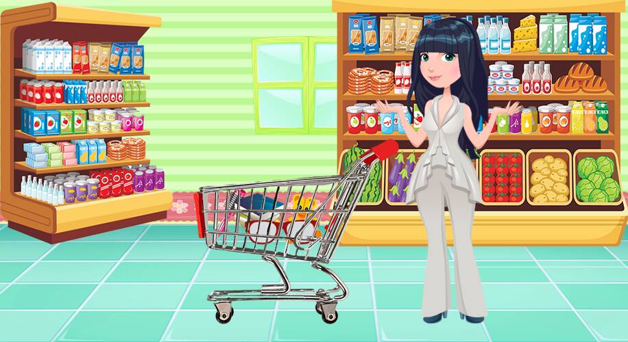 Скачать взломанную покупка девушка в супермаркете [МОД открыто все] на Андроид - Версия 0.9.2 apk