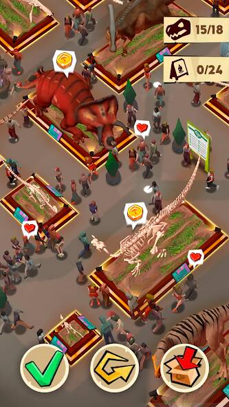 Скачать взломанную Dino Quest 2: Игры динозавров [МОД открыто все] на Андроид - Версия 1.8.9 apk
