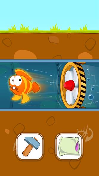 Скачать взломанную Fish Story: Save the Lover [МОД много монет] на Андроид - Версия 0.6.2 apk
