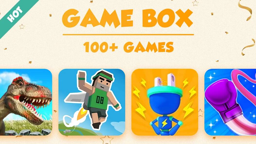 Скачать взломанную Game Box - 100+ Games [МОД много монет] на Андроид - Версия 2.4.4 apk