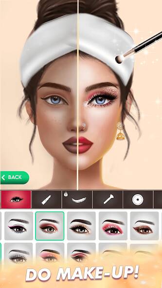 Скачать взломанную девочек макияж- Игры одевалки [МОД много монет] на Андроид - Версия 2.1.8 apk