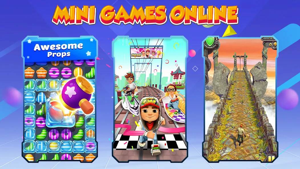 Скачать взломанную Mini Games Online [МОД открыто все] на Андроид - Версия 2.6.3 apk