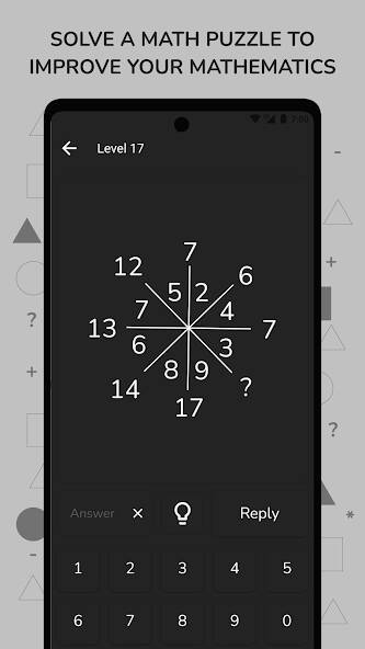 Скачать взломанную Math Puzzle & Brain Riddles [МОД много монет] на Андроид - Версия 1.8.1 apk