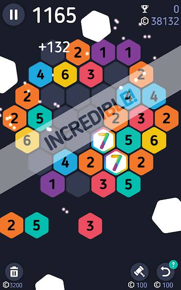 Скачать взломанную Make7! Hexa Puzzle [МОД открыто все] на Андроид - Версия 0.6.3 apk