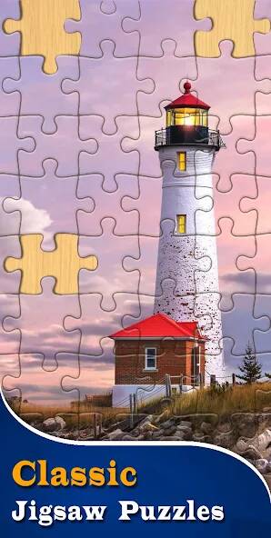 Скачать взломанную Fantasy Jigsaw - Magic Puzzle [МОД много монет] на Андроид - Версия 1.1.8 apk