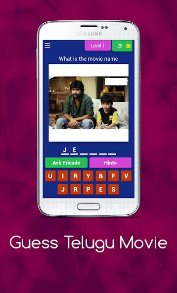 Скачать взломанную Guess Telugu Movie [МОД много монет] на Андроид - Версия 1.2.1 apk