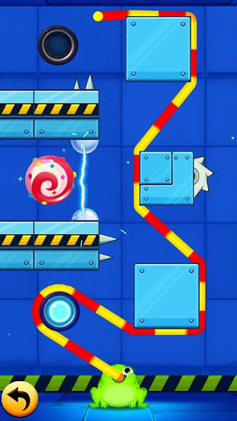 Скачать взломанную Frog Thife: Candy Thief Puzzle [МОД безлимитные деньги] на Андроид - Версия 2.6.6 apk
