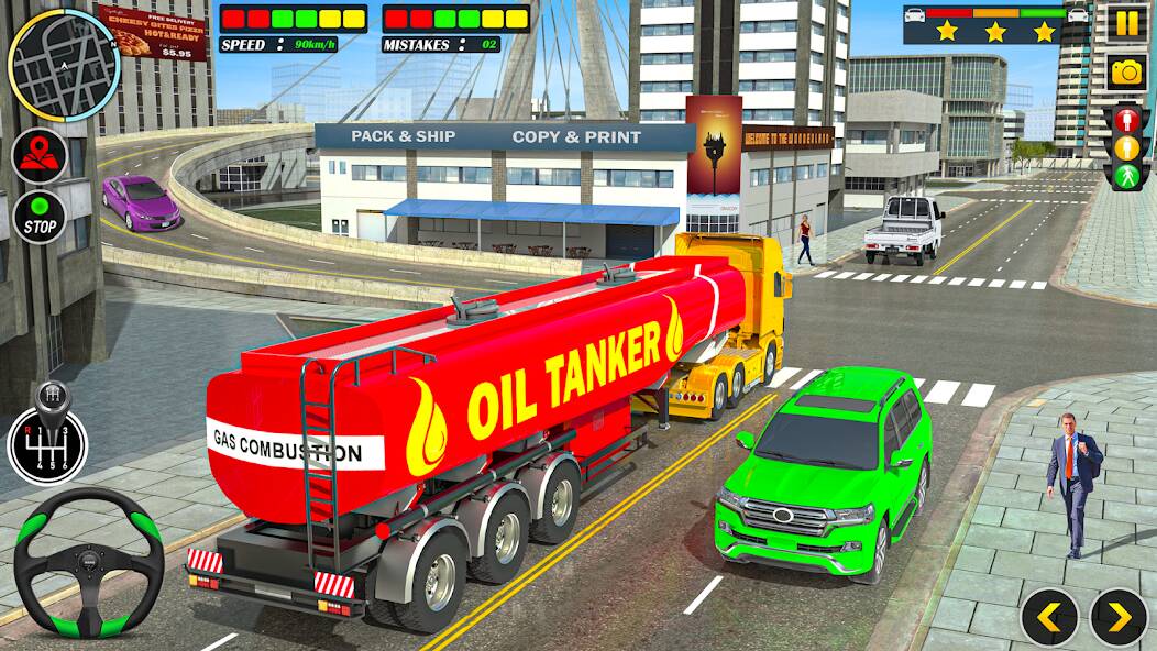 Скачать взломанную Offroad Oil Tanker Truck Games [МОД много монет] на Андроид - Версия 2.9.8 apk