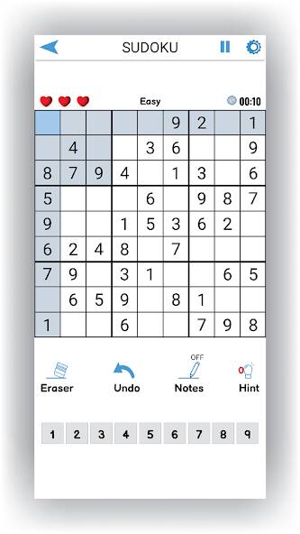 Скачать взломанную Sudoku Offline: Hard Puzzles [МОД много монет] на Андроид - Версия 2.3.8 apk
